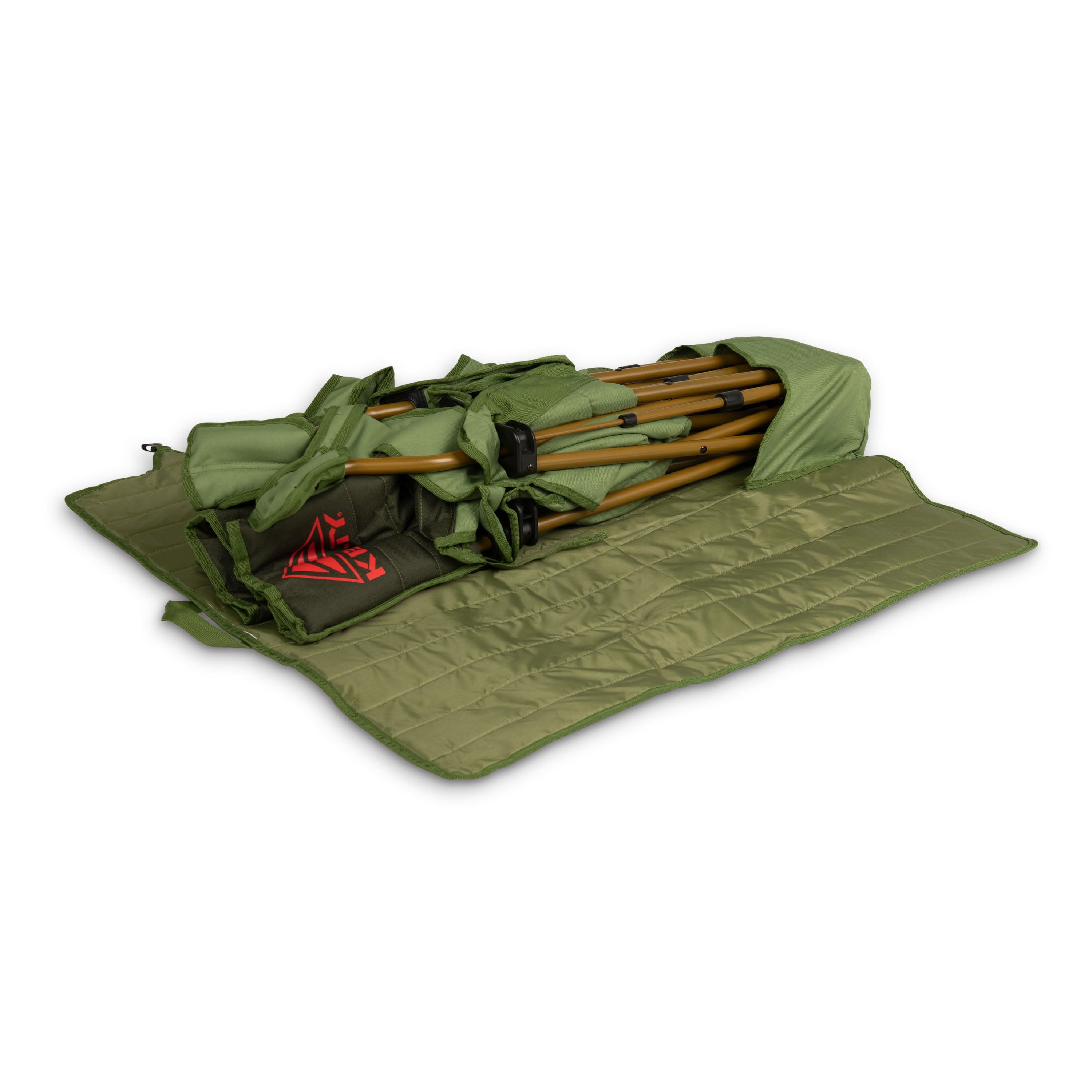 Kelty Low-Loveseat Double Camping Chair in Dill/Duffle