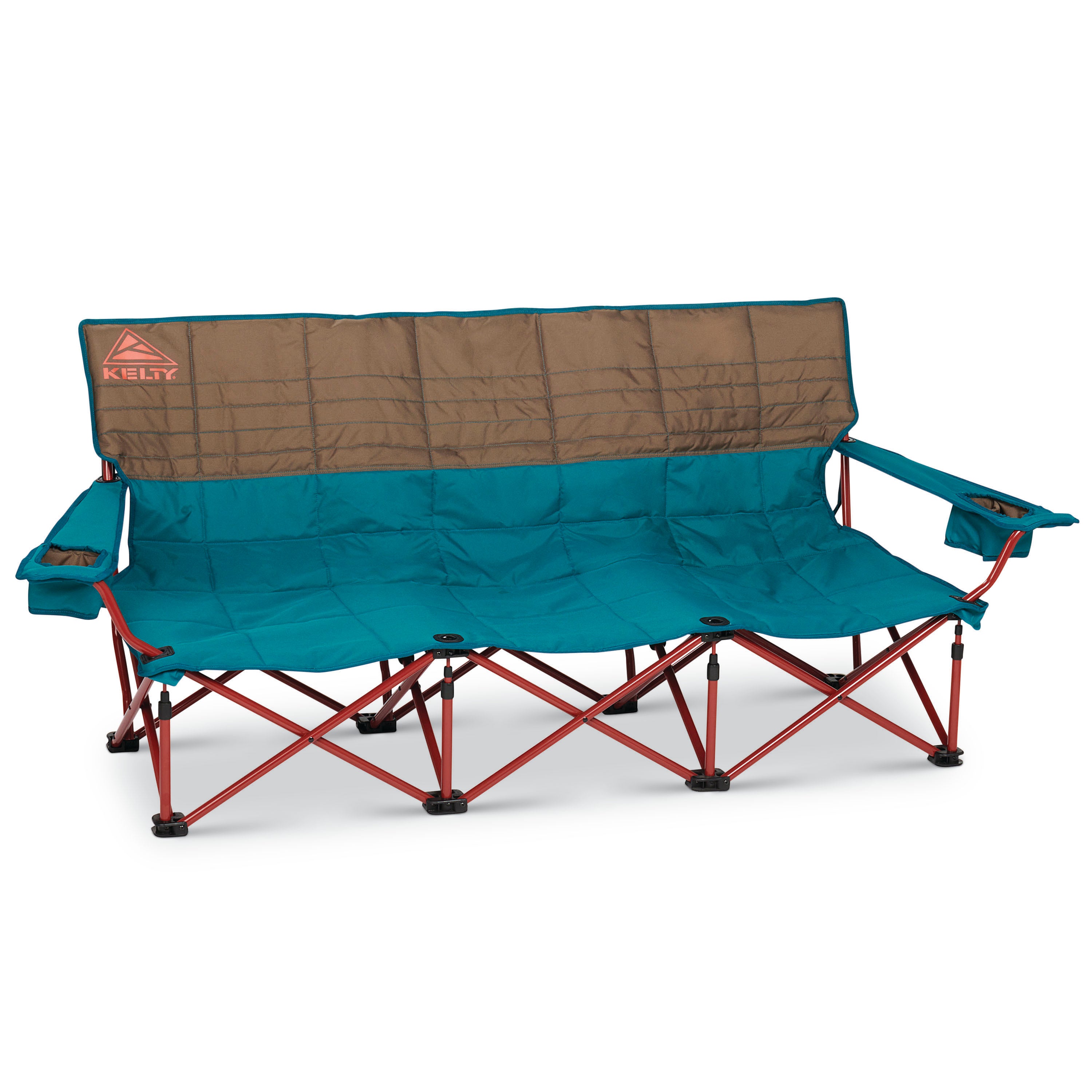 Kelty Three Seater Lowdown Couch in Deep Lake/Fallen Rock