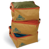 Kelty Car Go Box Camp Storage Organiser in Beluga/Dull Gold