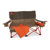 Kelty Low-Loveseat Double Camping Chair in Nest Bungee Cord/Beluga