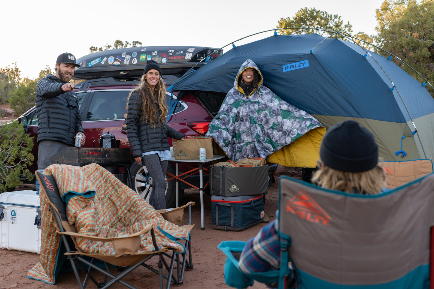 HOODLIGAN BLANKET OLIVE OIL/POSEY SHROOMS