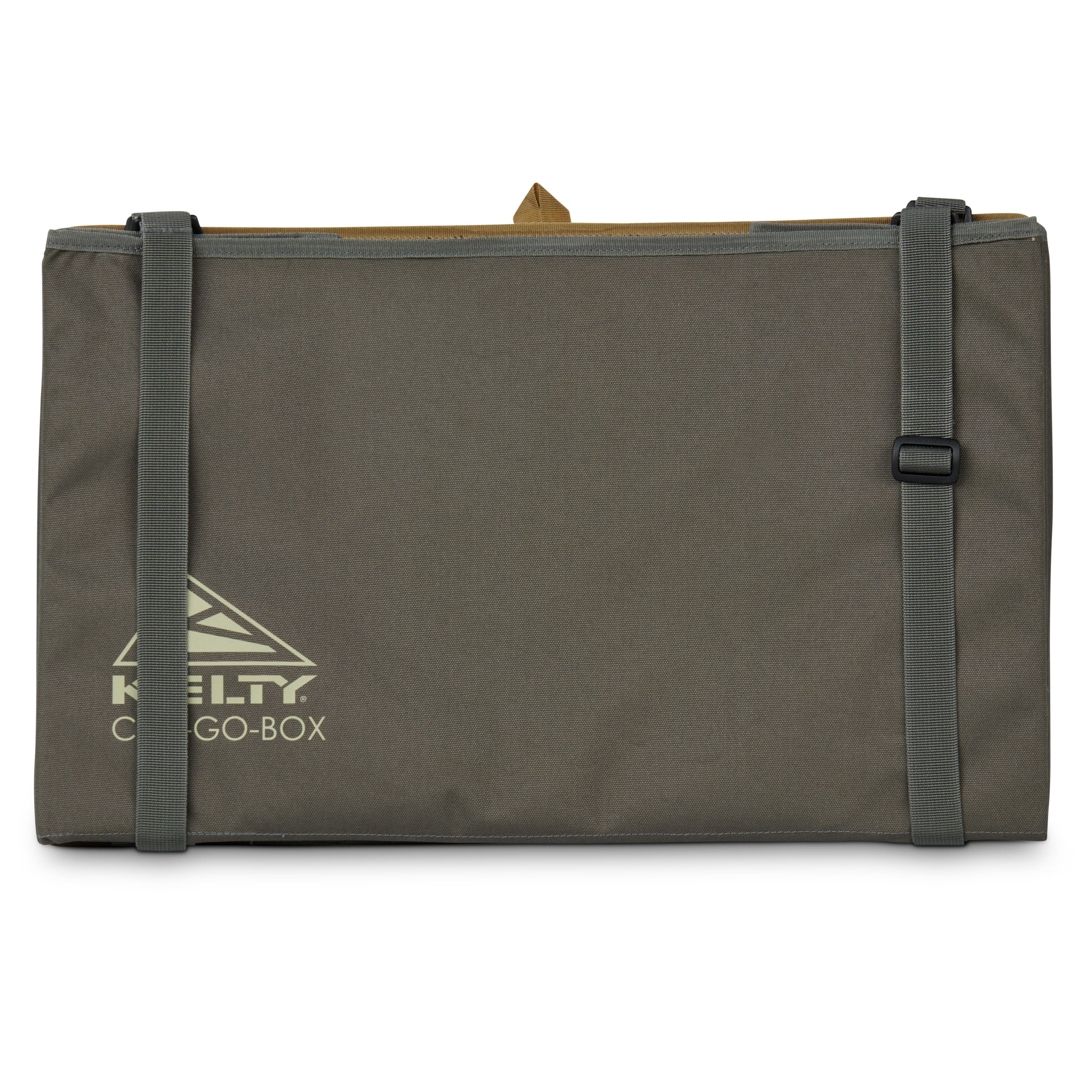 Kelty Car Go Box Camp Storage Organiser in Beluga/Dull Gold