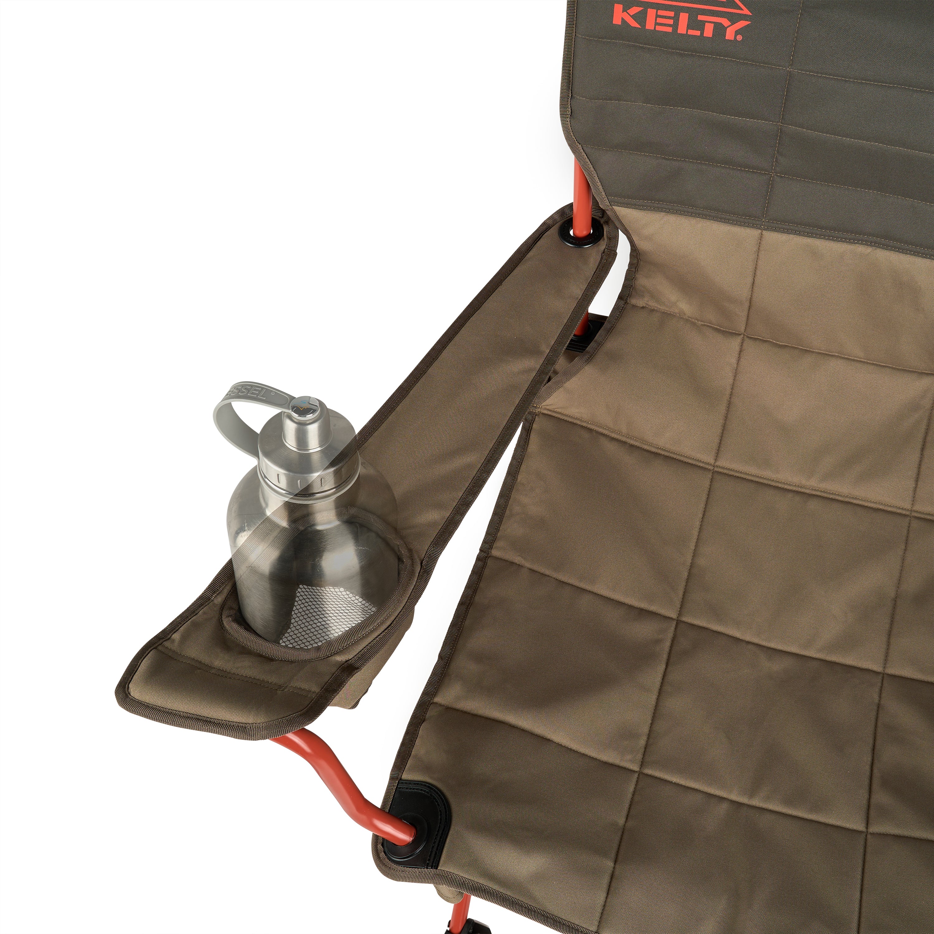 Kelty Deluxe Lounge Single Camp Chair in Bungee Cord/Beluga