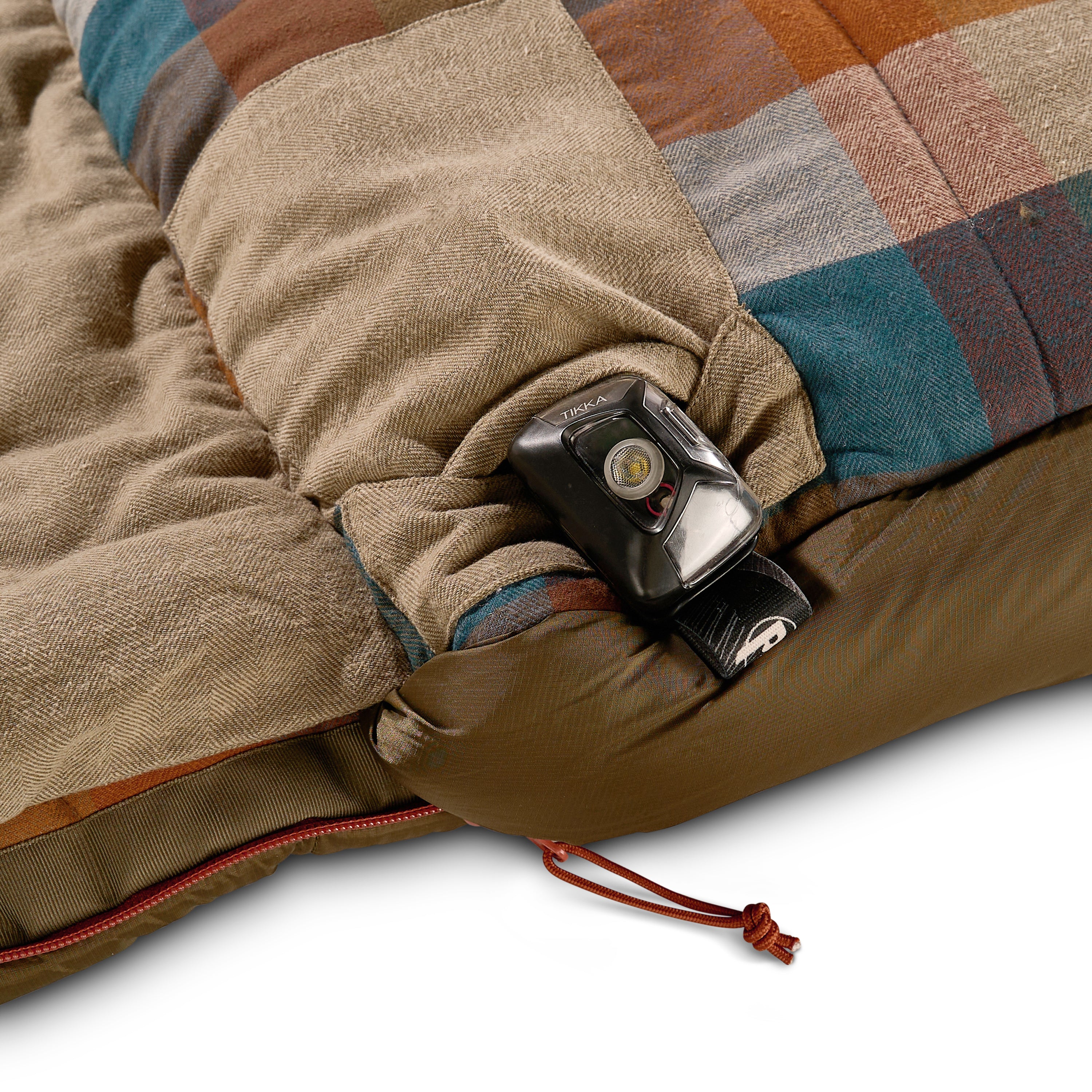 KELTY WAYBACK 20 DEG BURNT OLIVE (ORGANIC FLANNEL & CIRROLOFT ECO)