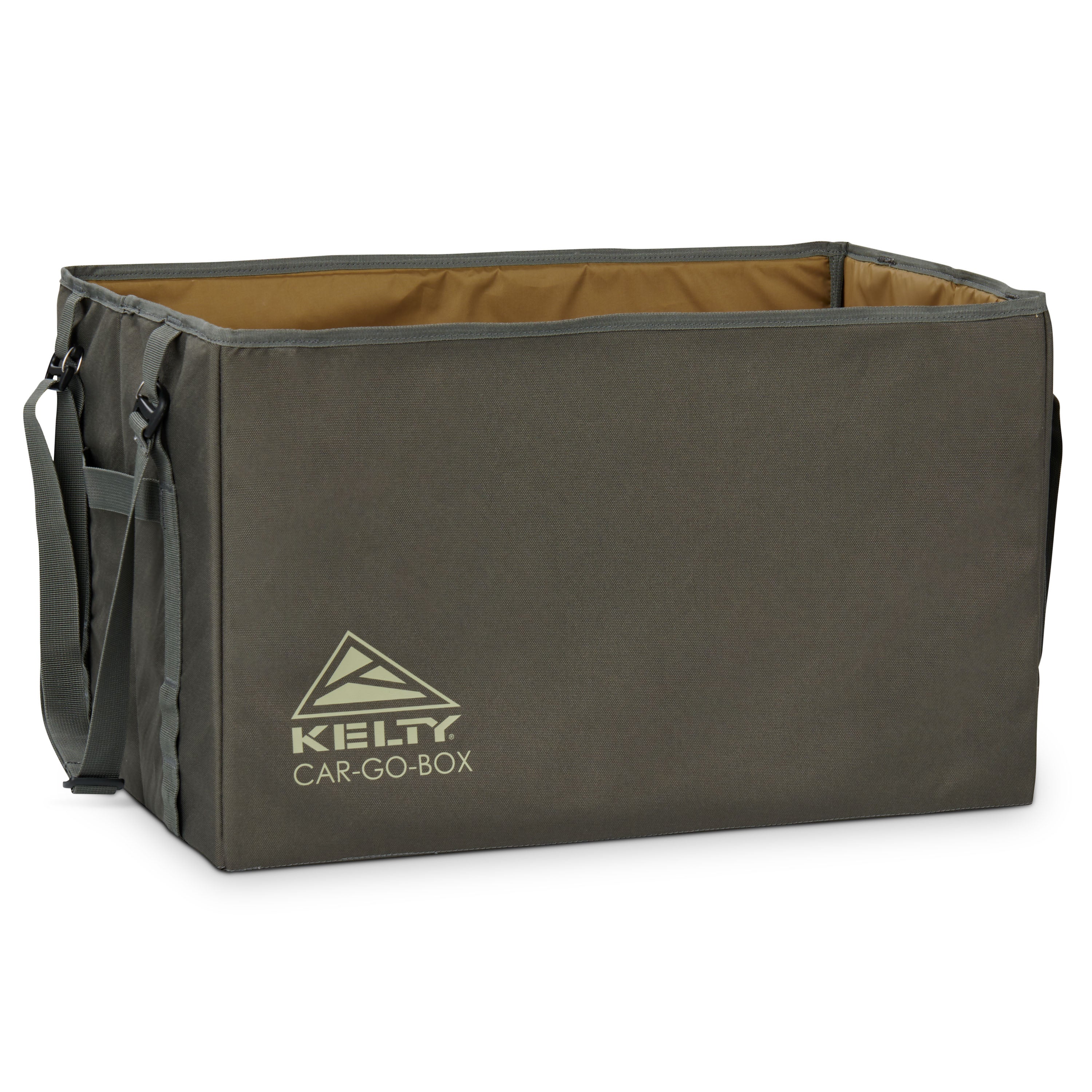 Kelty Car Go Box Camp Storage Organiser in Beluga/Dull Gold
