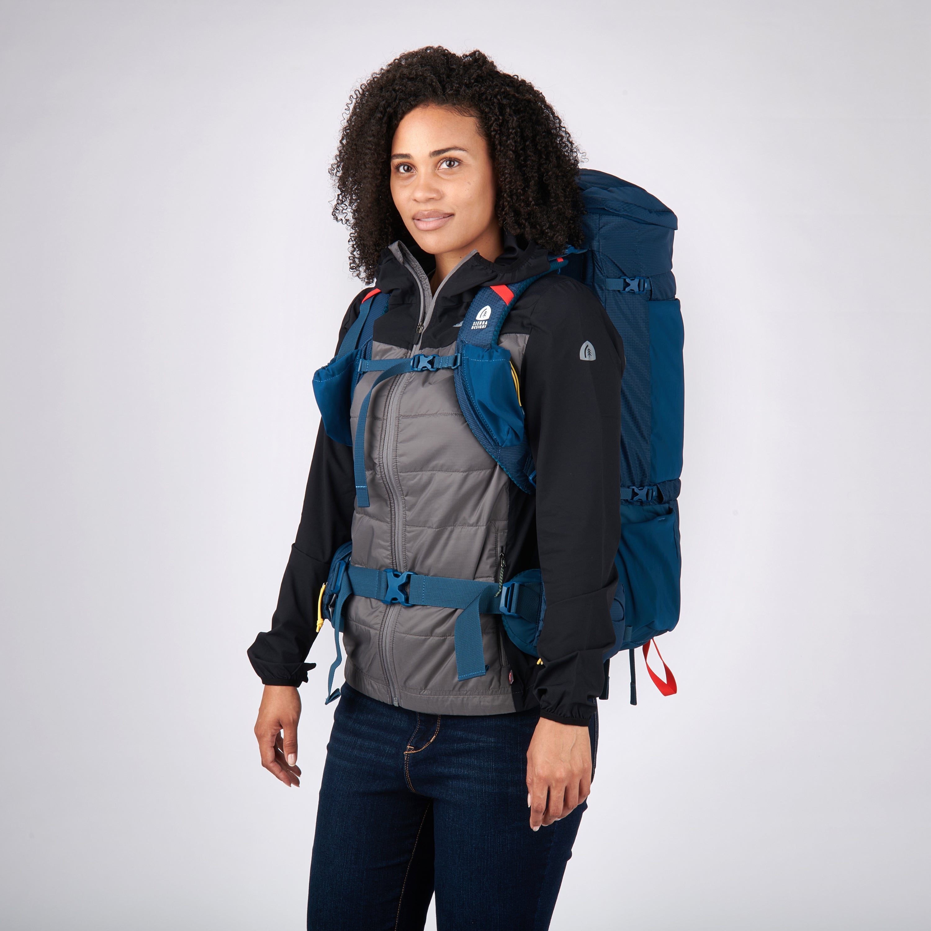 Sierra Designs Flex Capacitor 60L-80L Rucksack - M/L - Majolica Blue