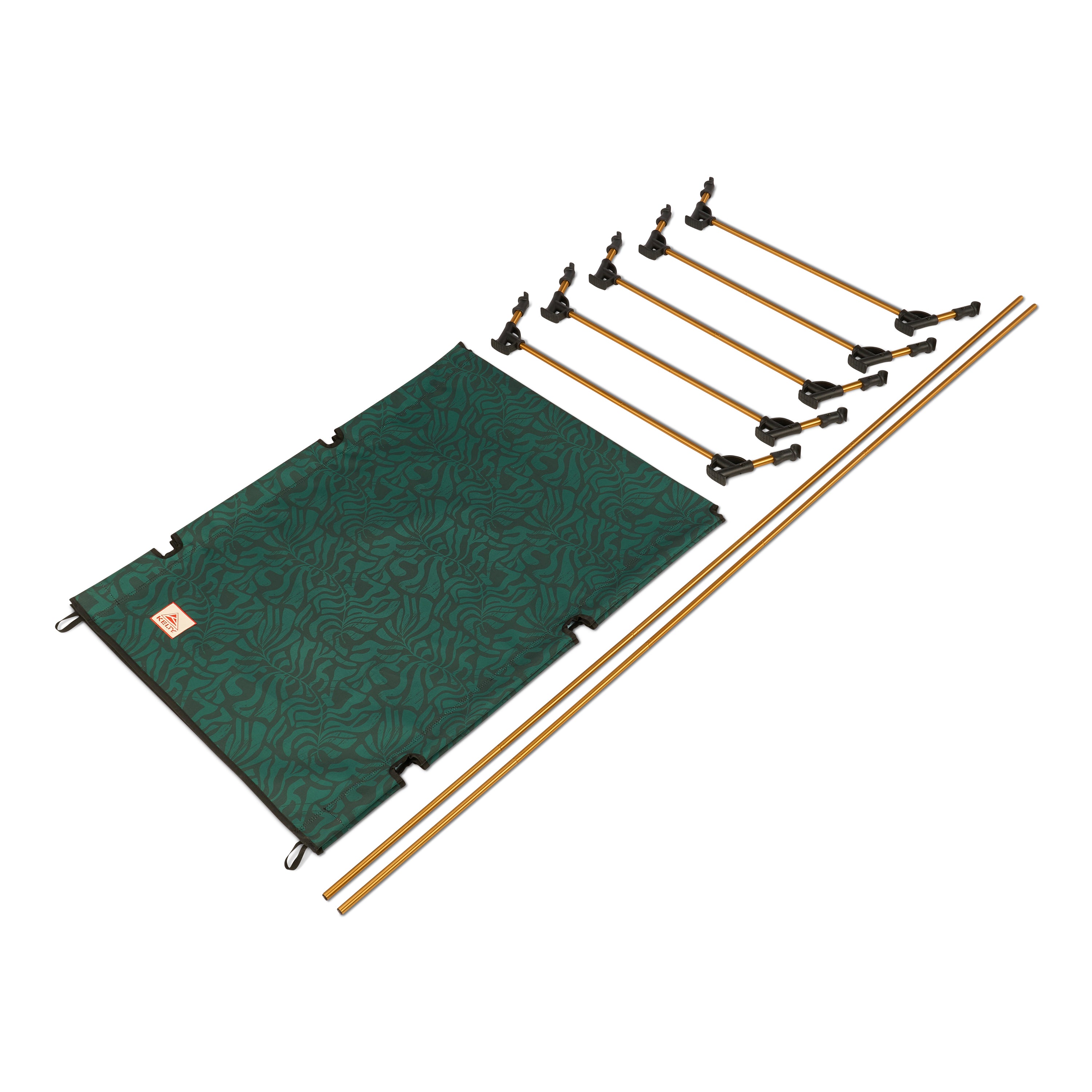 Kelty Lowdown Camp Cot Bed in Fern