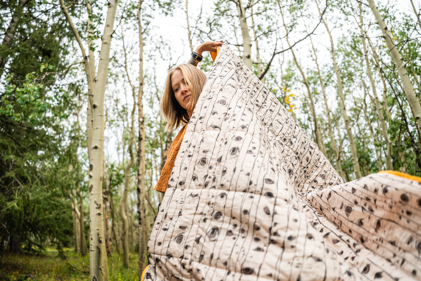 BESTIE BLANKET SUNFLOWER/ASPEN EYES