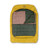 Kelty Tru Comfort Doublewide 20F Sleeping Bag in Olive Oil / Gamescape