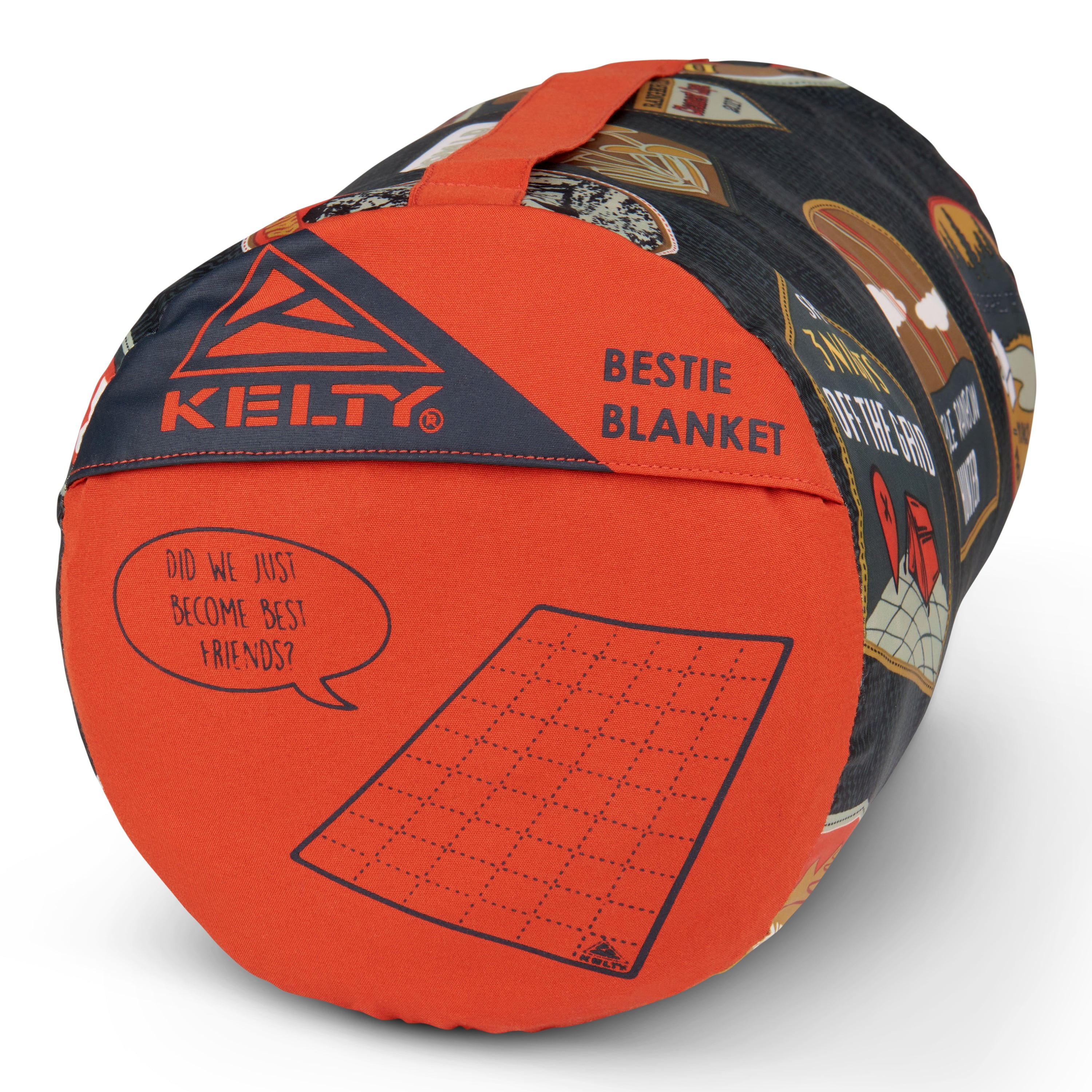 Kelty Bestie Blanket in Rooibos Tea / Patches