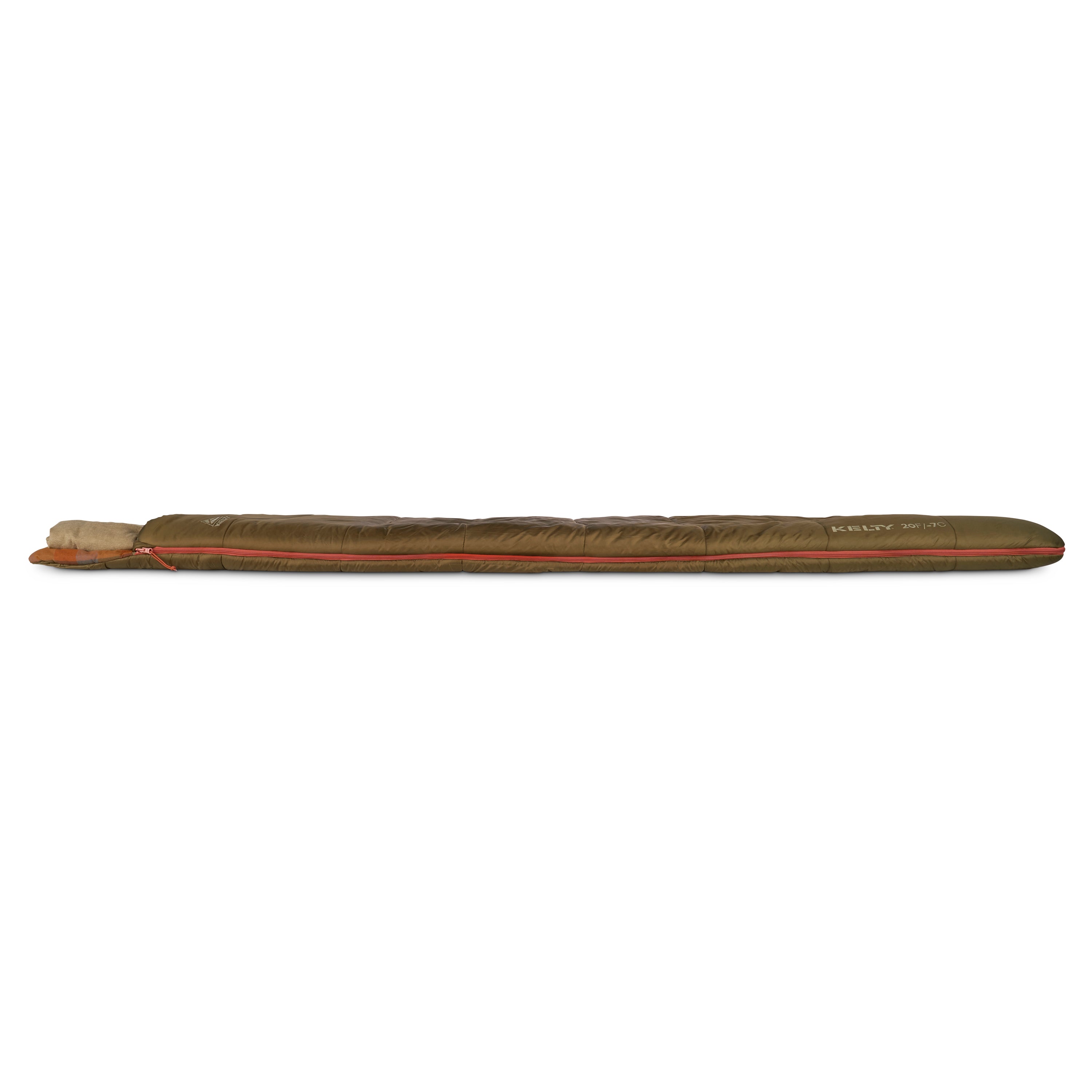 KELTY WAYBACK 20 DEG BURNT OLIVE (ORGANIC FLANNEL & CIRROLOFT ECO)