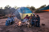 Kelty Sideroads Awning Tent in Midnight Navy/Winter Moss