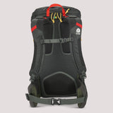 Sierra Designs Flex Hike 20L-30L Rucksack - Peat/Fiery Red