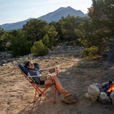 Kelty Deluxe Lounge Single Camp Chair in Bungee Cord/Beluga