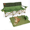 Kelty Three Seater Lowdown Couch in Dill/Duffle