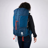 Sierra Designs Flex Capacitor 60L-80L Rucksack - M/L - Majolica Blue