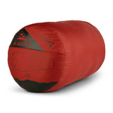 Kelty Cosmic Down 0°F (-18°C) 550-Fill Sleeping Bag - Regular - Tandoori Spice/Green Gables
