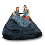 Kelty Tru Comfort Doublewide 20F Sleeping Bag in Pageant Blue / Hiker