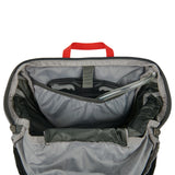 Sierra Designs Flex Hike 20L-30L Rucksack - Peat/Fiery Red