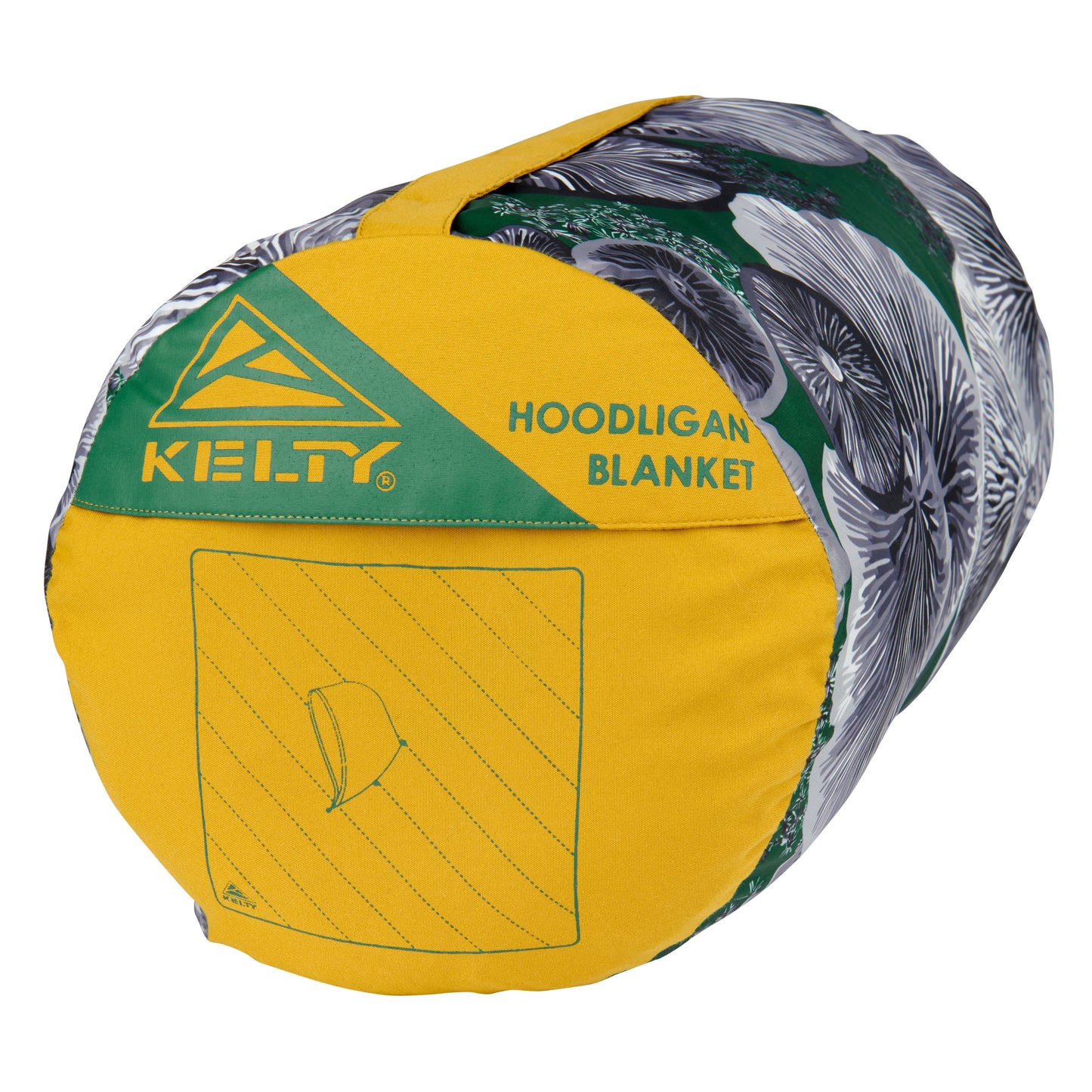 HOODLIGAN BLANKET OLIVE OIL/POSEY SHROOMS