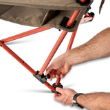 Kelty Deluxe Lounge Single Camp Chair in Bungee Cord/Beluga