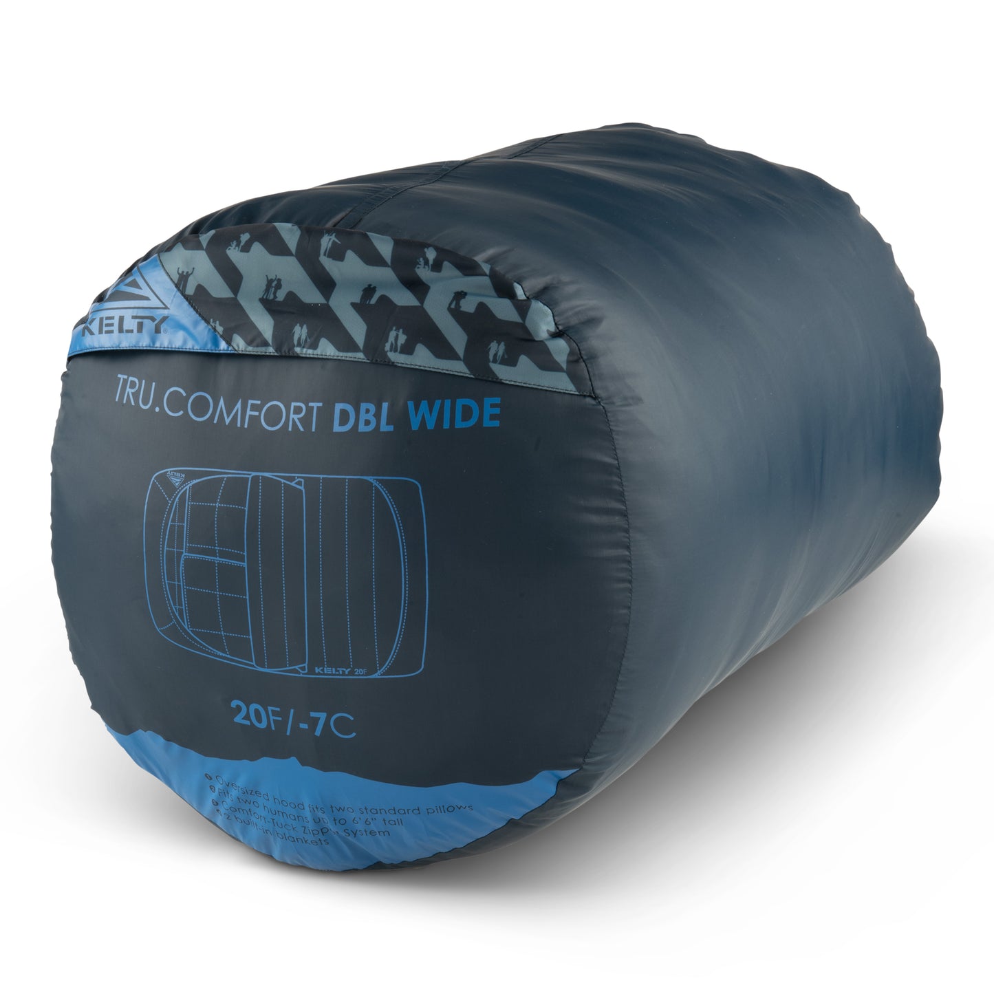 Tru.Comfort Doublewide 20F Pageant Blue / Hiker
