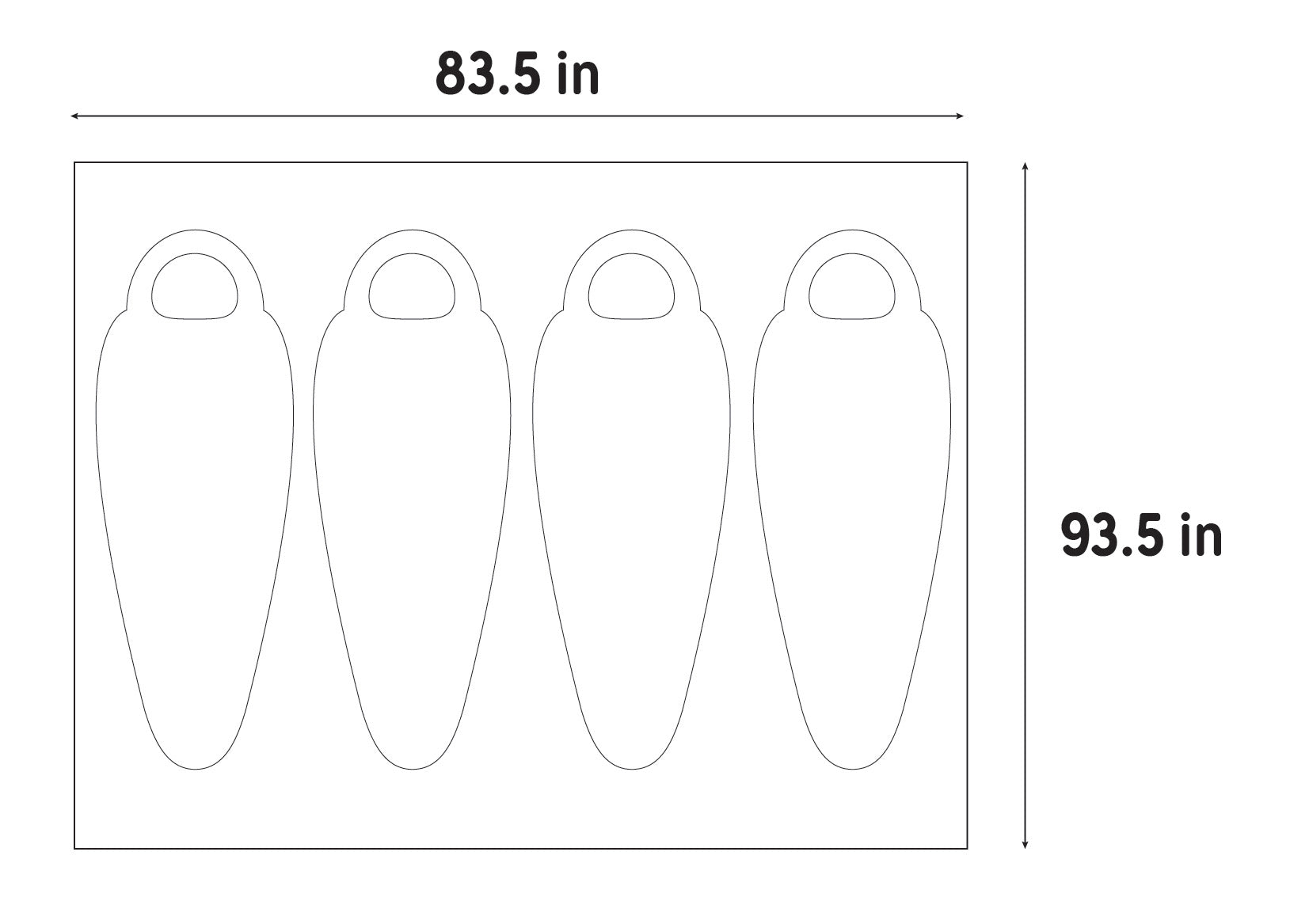 Rumpus 4P Footprint