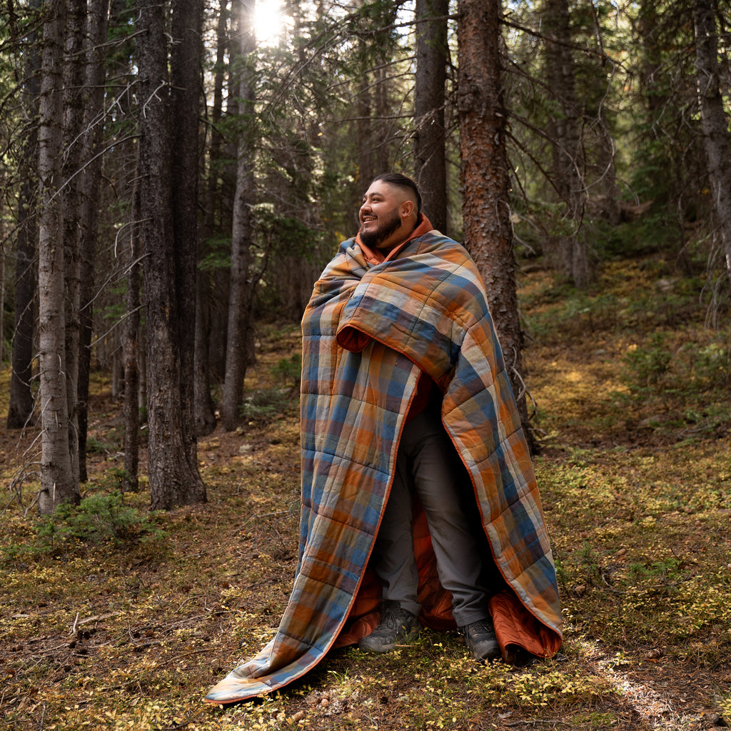 WAYBACK BIGGIE BLANKET GINGERBREAD