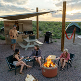 RAD-ARONDACK TABLE BLACK FERN