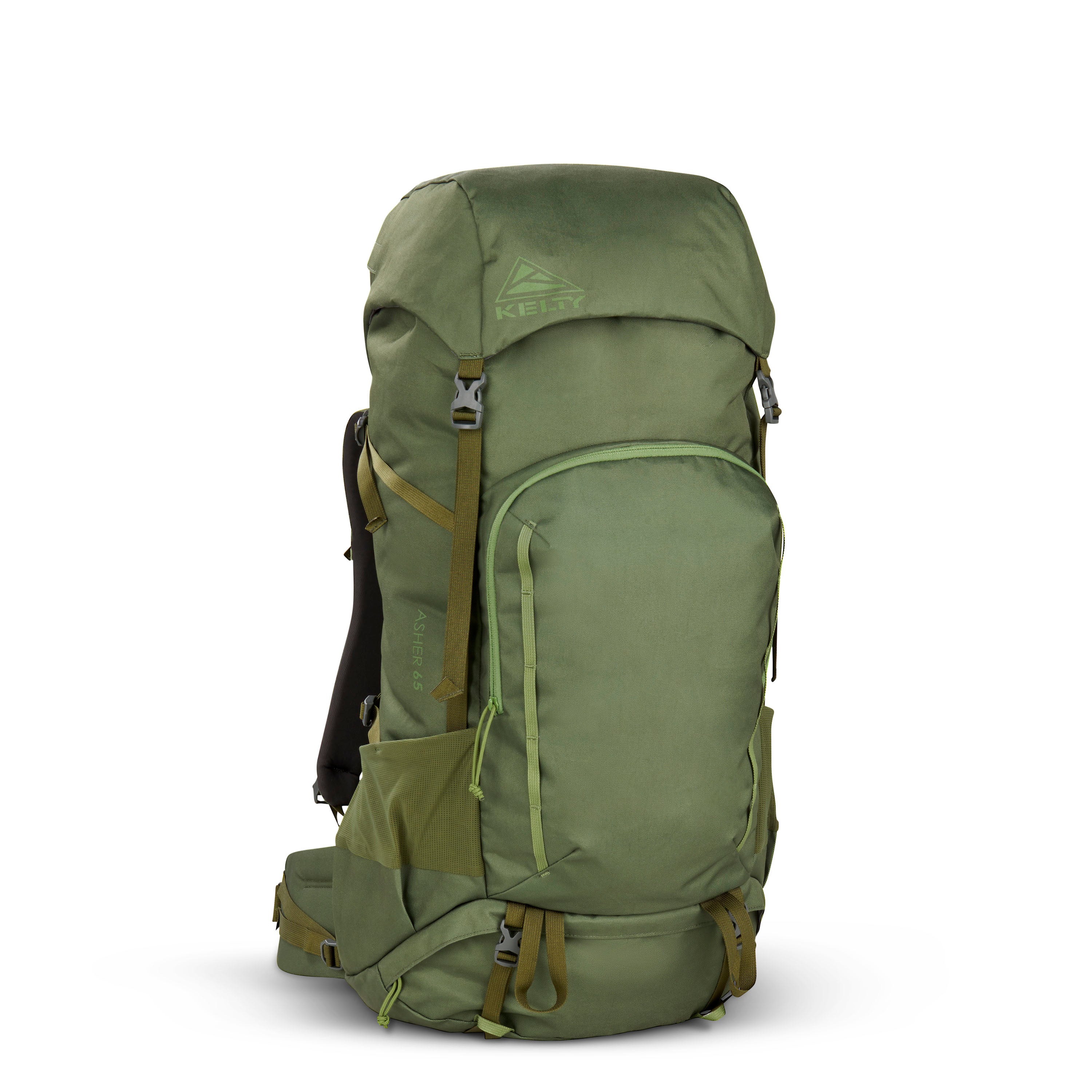 Kelty Asher 65L Rucksack - Winter Moss