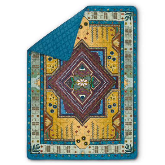 Jeanie'S Blanket Stormy Blue / Jeanie