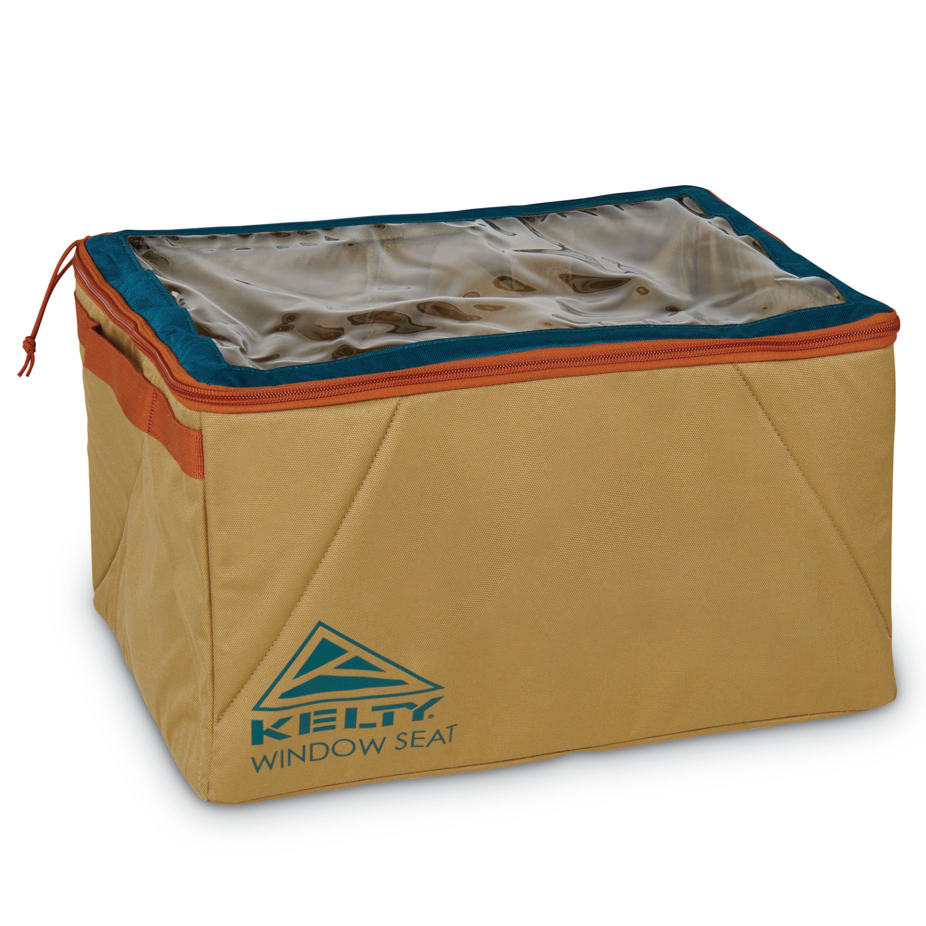 Kelty Window Seat Camp Storage Cube in Dull Gold/Deep Teal
