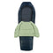 Kelty Eclipse 15°F (-9°C) Synthetic Sleeping Bag - Long - Midnight Navy / Laurel Green / Turbulence